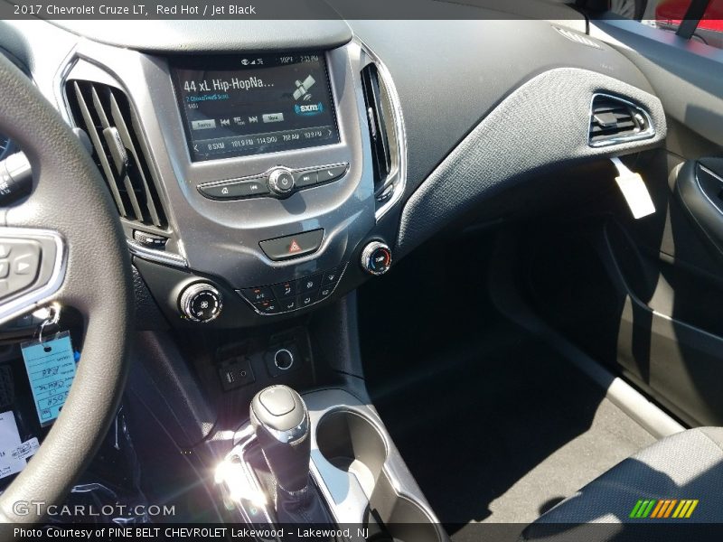 Red Hot / Jet Black 2017 Chevrolet Cruze LT