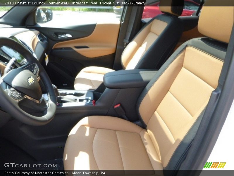 Front Seat of 2018 Equinox Premier AWD