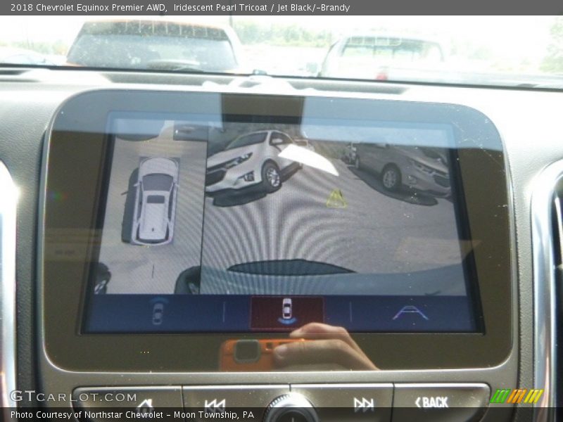 Iridescent Pearl Tricoat / Jet Black/­Brandy 2018 Chevrolet Equinox Premier AWD