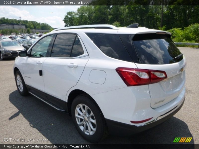 Summit White / Jet Black 2018 Chevrolet Equinox LT AWD