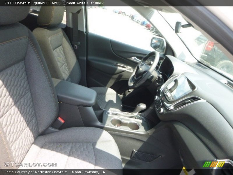 Summit White / Jet Black 2018 Chevrolet Equinox LT AWD