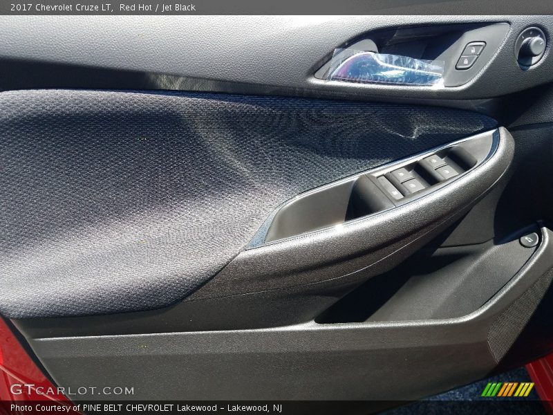 Red Hot / Jet Black 2017 Chevrolet Cruze LT