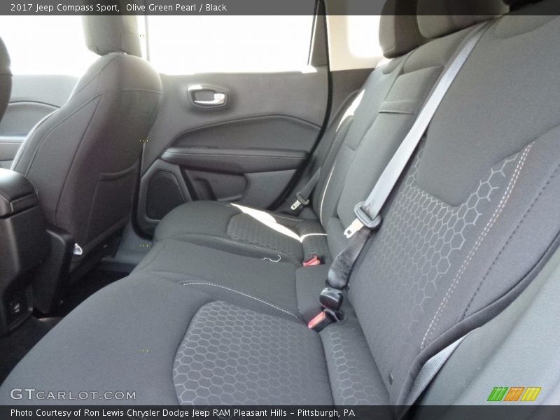 Olive Green Pearl / Black 2017 Jeep Compass Sport