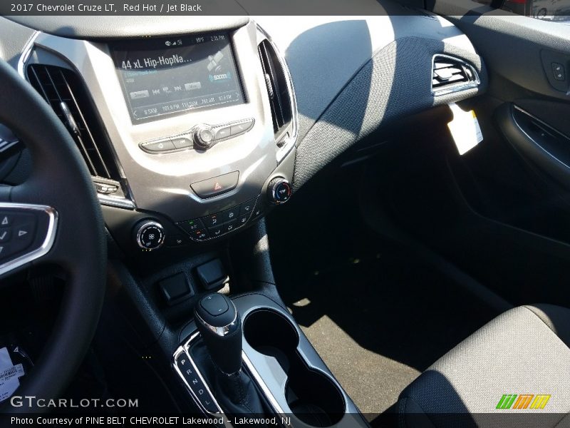 Red Hot / Jet Black 2017 Chevrolet Cruze LT