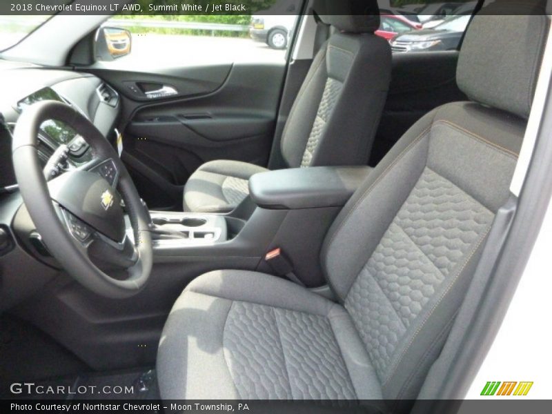 Summit White / Jet Black 2018 Chevrolet Equinox LT AWD