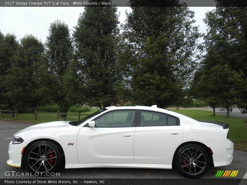 White Knuckle / Black 2017 Dodge Charger R/T Scat Pack