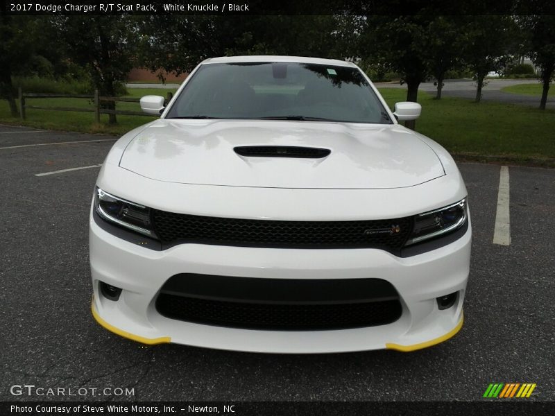 White Knuckle / Black 2017 Dodge Charger R/T Scat Pack