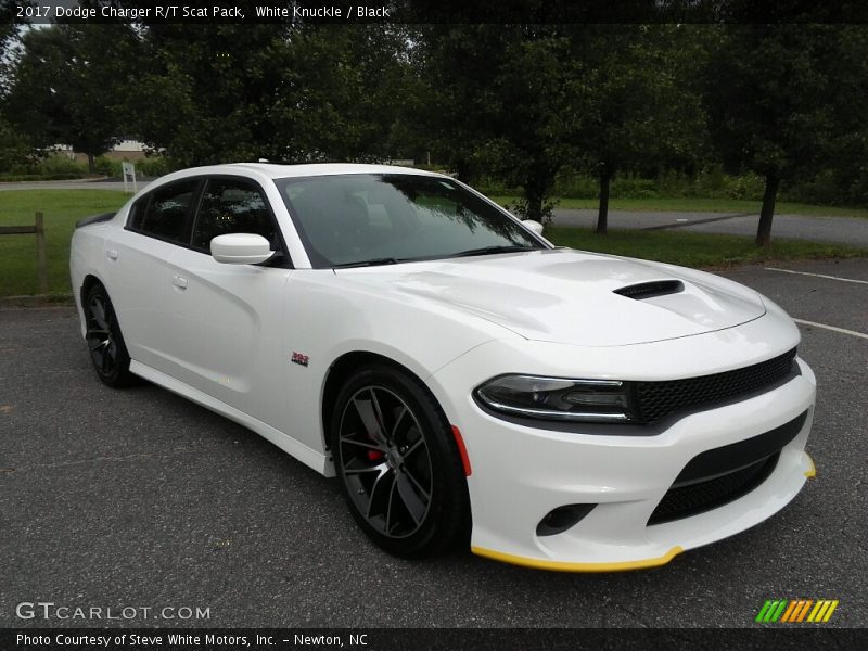 White Knuckle / Black 2017 Dodge Charger R/T Scat Pack