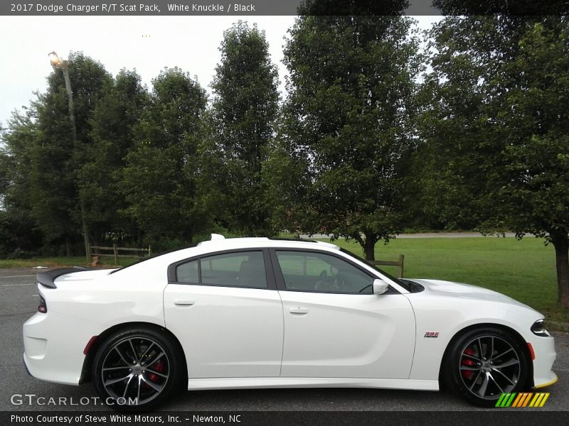 White Knuckle / Black 2017 Dodge Charger R/T Scat Pack