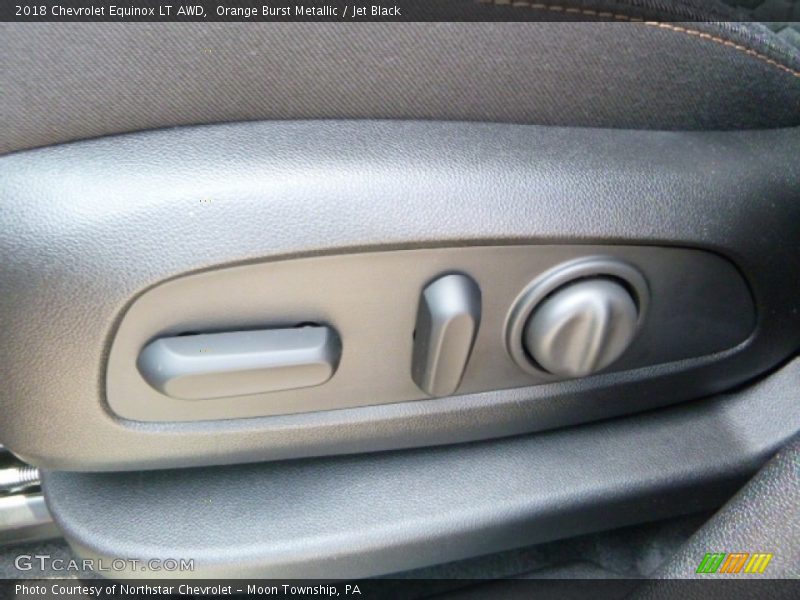 Orange Burst Metallic / Jet Black 2018 Chevrolet Equinox LT AWD