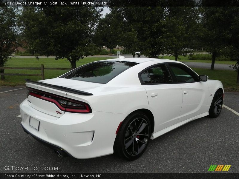 White Knuckle / Black 2017 Dodge Charger R/T Scat Pack