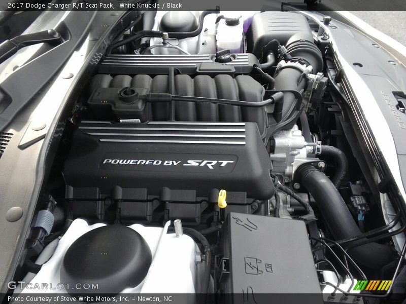White Knuckle / Black 2017 Dodge Charger R/T Scat Pack