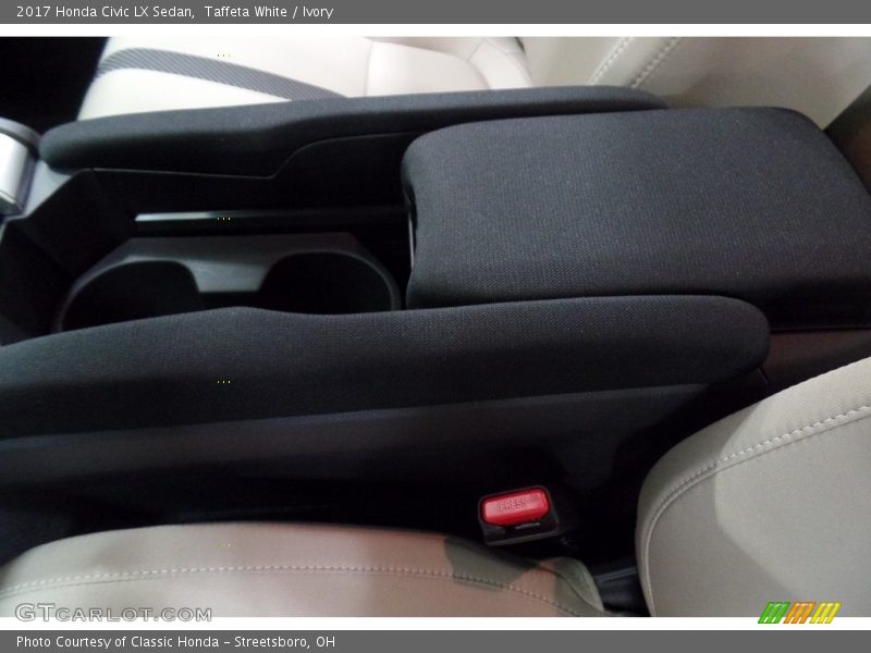 Taffeta White / Ivory 2017 Honda Civic LX Sedan