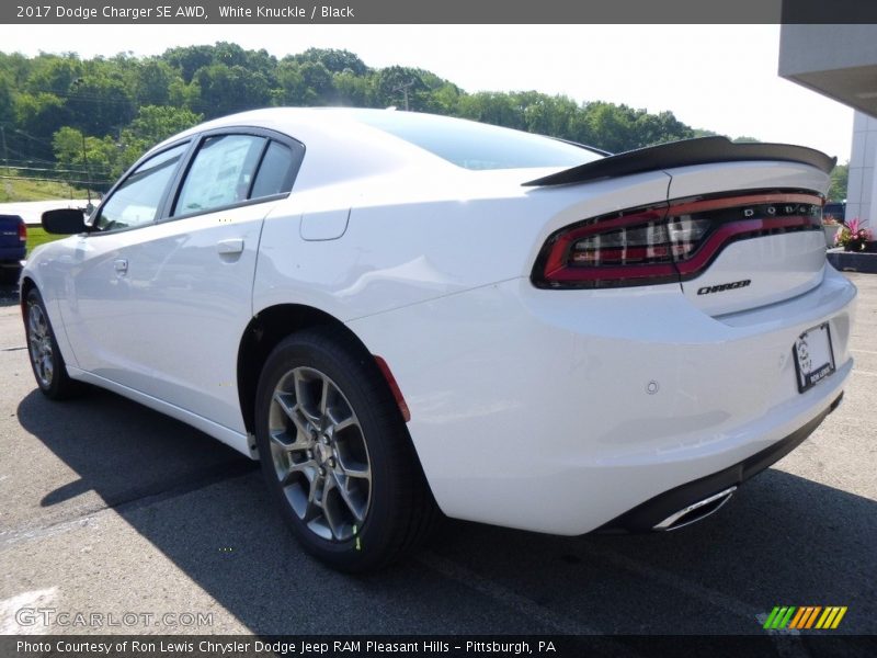 White Knuckle / Black 2017 Dodge Charger SE AWD