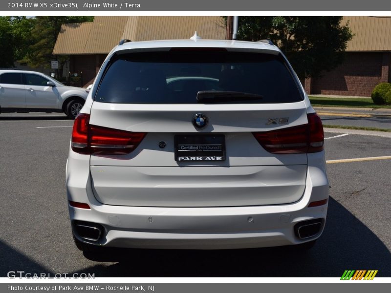 Alpine White / Terra 2014 BMW X5 xDrive35i