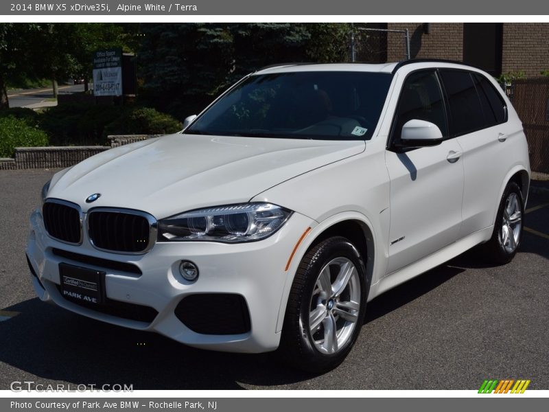 Alpine White / Terra 2014 BMW X5 xDrive35i