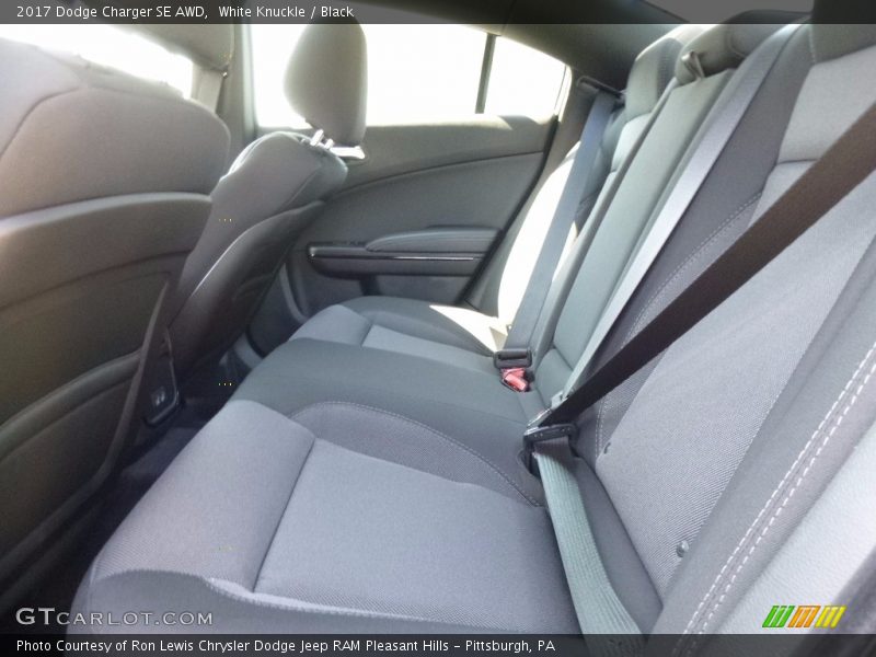 White Knuckle / Black 2017 Dodge Charger SE AWD