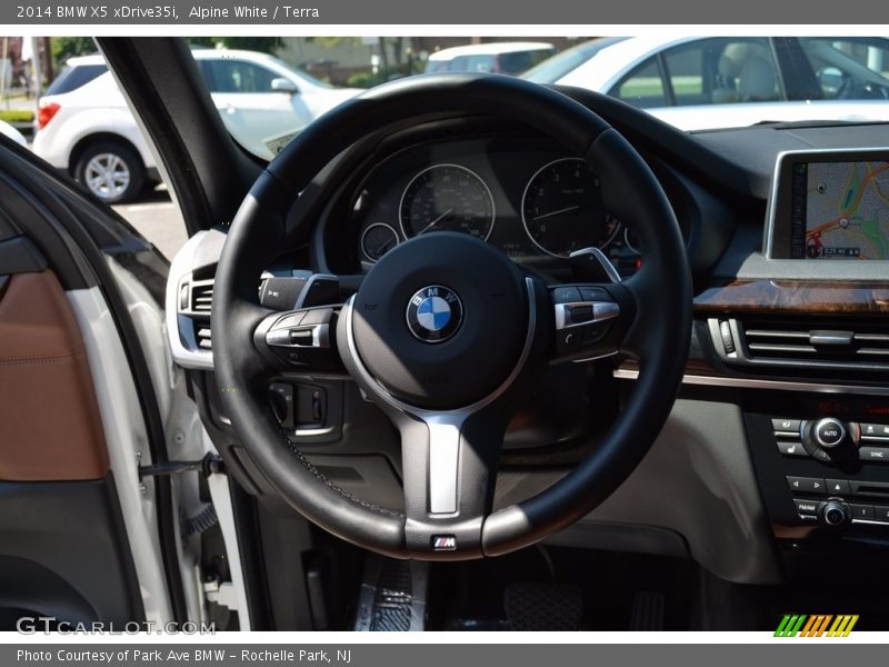 Alpine White / Terra 2014 BMW X5 xDrive35i
