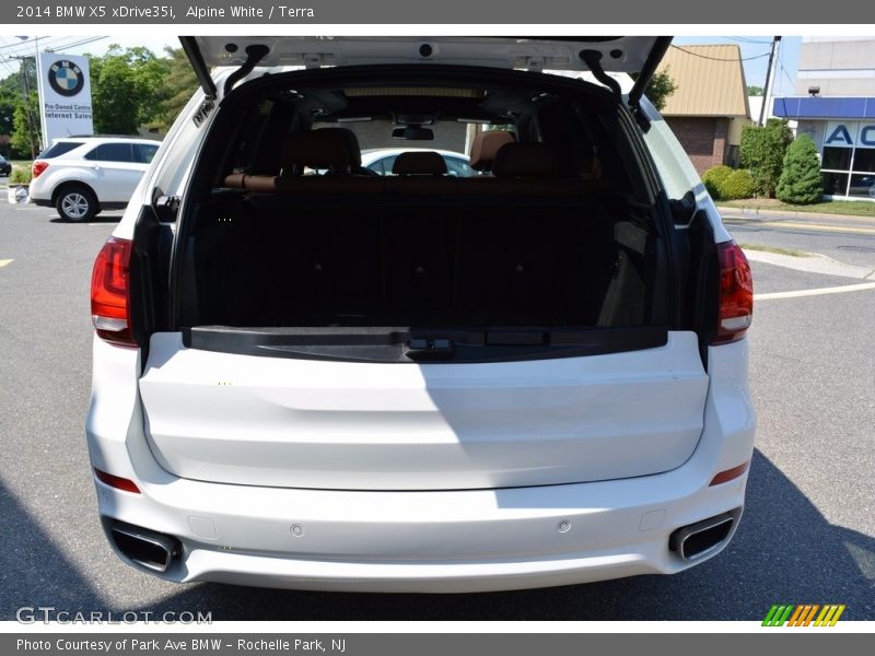 Alpine White / Terra 2014 BMW X5 xDrive35i