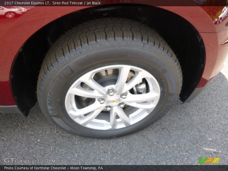 Siren Red Tintcoat / Jet Black 2017 Chevrolet Equinox LT