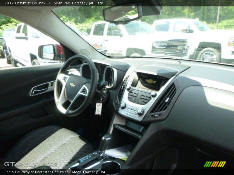 Siren Red Tintcoat / Jet Black 2017 Chevrolet Equinox LT