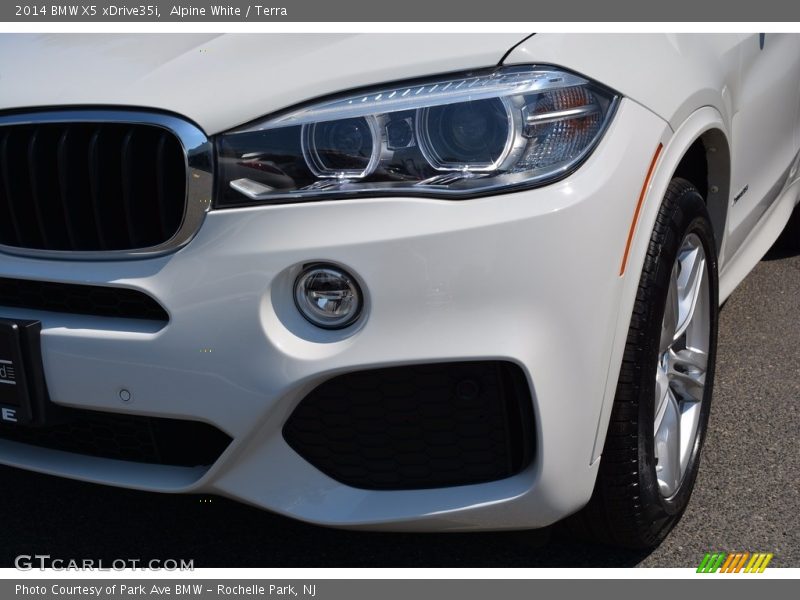 Alpine White / Terra 2014 BMW X5 xDrive35i