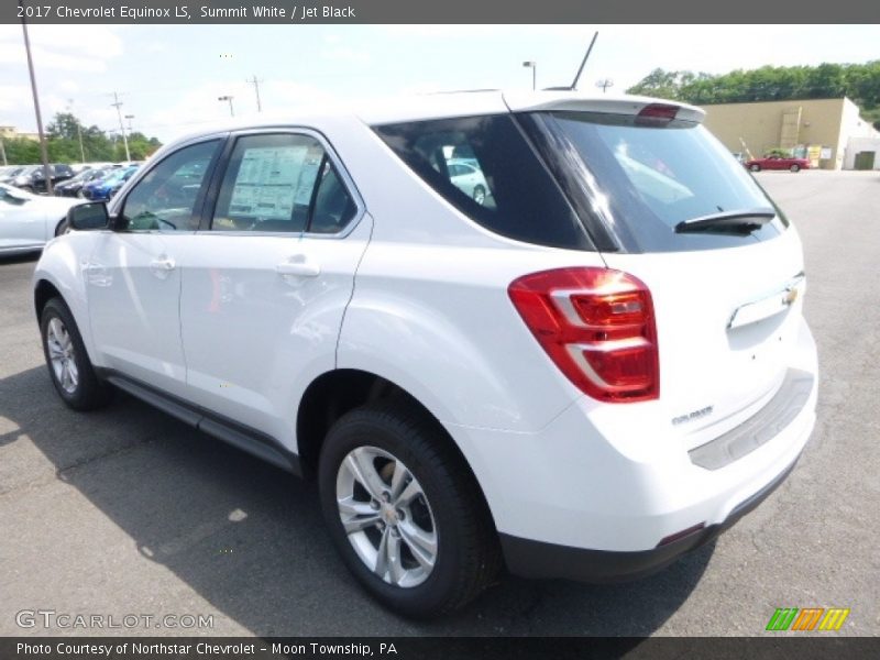 Summit White / Jet Black 2017 Chevrolet Equinox LS