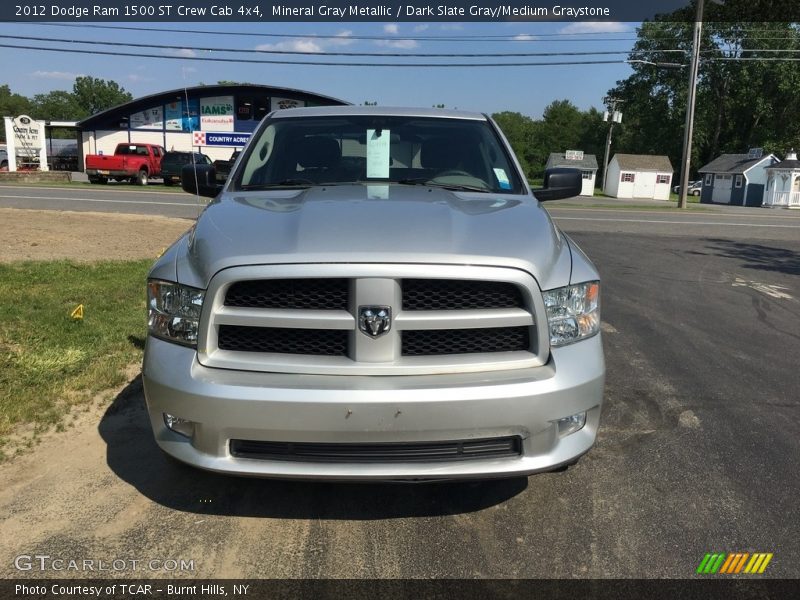 Mineral Gray Metallic / Dark Slate Gray/Medium Graystone 2012 Dodge Ram 1500 ST Crew Cab 4x4