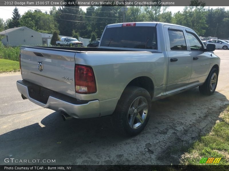 Mineral Gray Metallic / Dark Slate Gray/Medium Graystone 2012 Dodge Ram 1500 ST Crew Cab 4x4