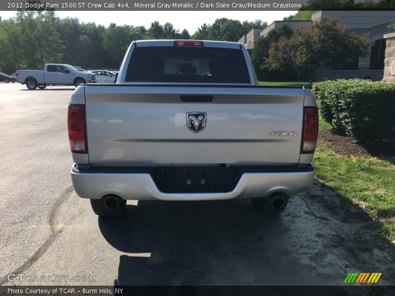 Mineral Gray Metallic / Dark Slate Gray/Medium Graystone 2012 Dodge Ram 1500 ST Crew Cab 4x4