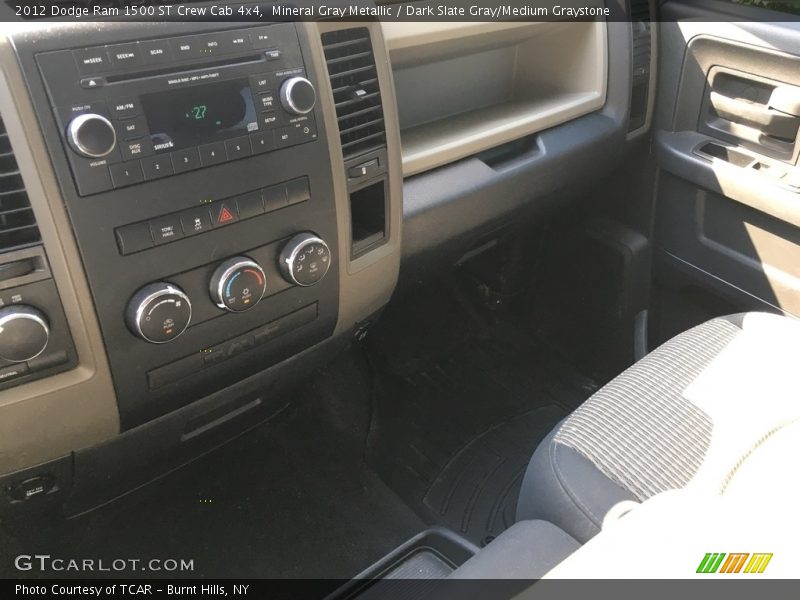 Mineral Gray Metallic / Dark Slate Gray/Medium Graystone 2012 Dodge Ram 1500 ST Crew Cab 4x4