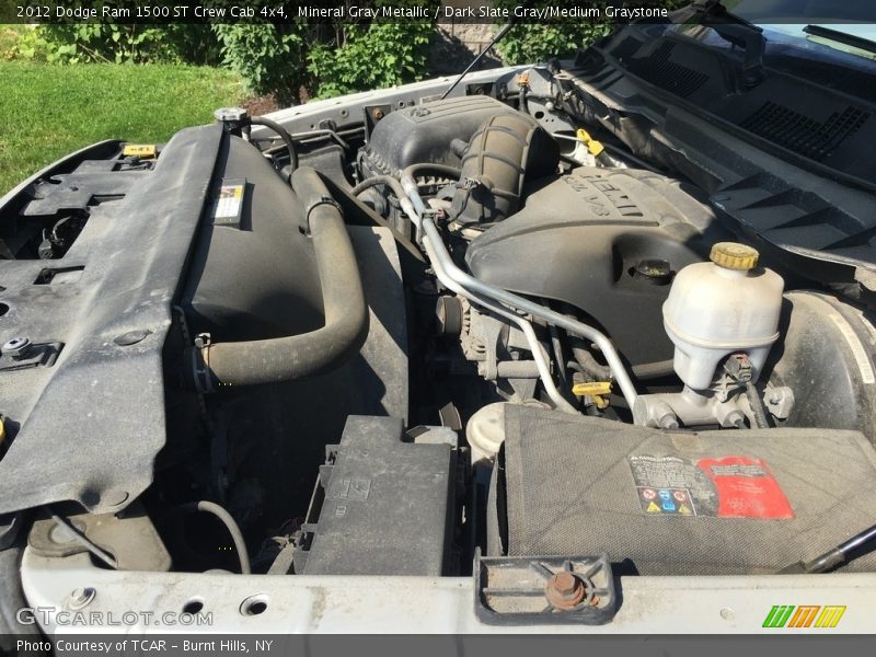 Mineral Gray Metallic / Dark Slate Gray/Medium Graystone 2012 Dodge Ram 1500 ST Crew Cab 4x4