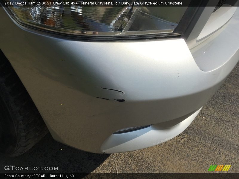 Mineral Gray Metallic / Dark Slate Gray/Medium Graystone 2012 Dodge Ram 1500 ST Crew Cab 4x4