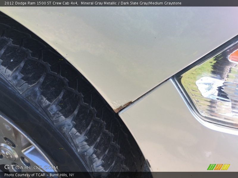 Mineral Gray Metallic / Dark Slate Gray/Medium Graystone 2012 Dodge Ram 1500 ST Crew Cab 4x4