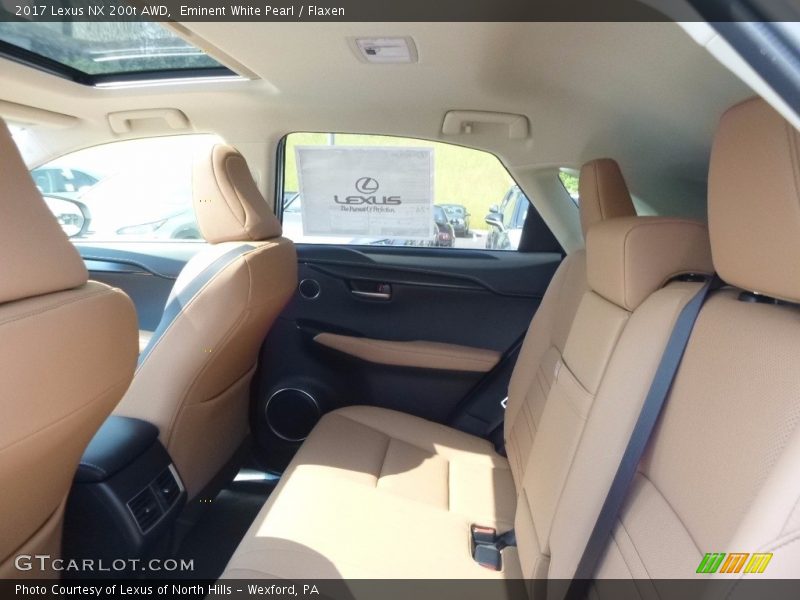 Eminent White Pearl / Flaxen 2017 Lexus NX 200t AWD