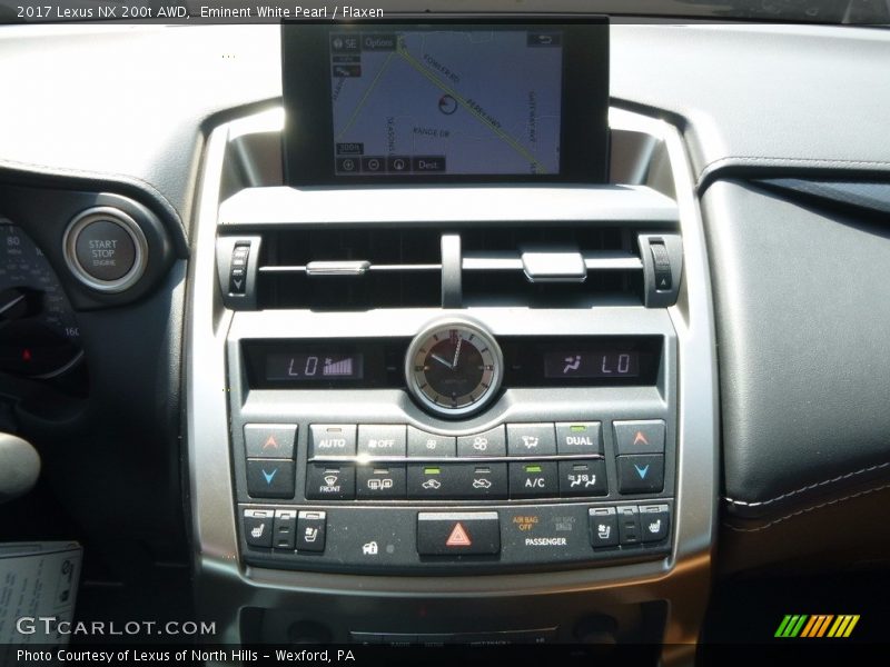 Eminent White Pearl / Flaxen 2017 Lexus NX 200t AWD