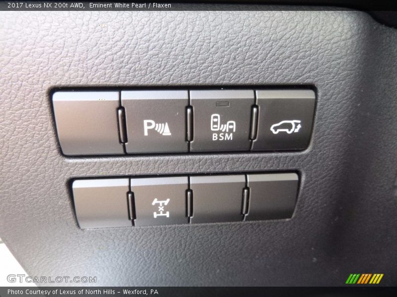 Eminent White Pearl / Flaxen 2017 Lexus NX 200t AWD