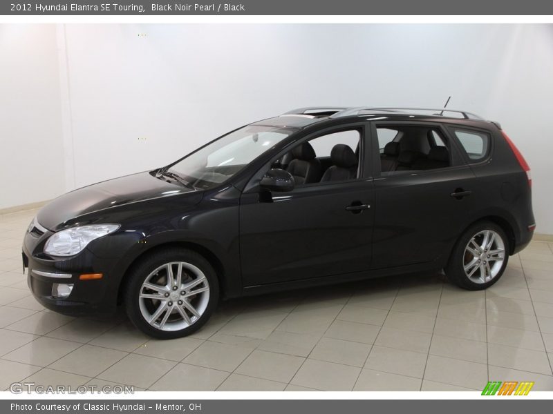 Black Noir Pearl / Black 2012 Hyundai Elantra SE Touring