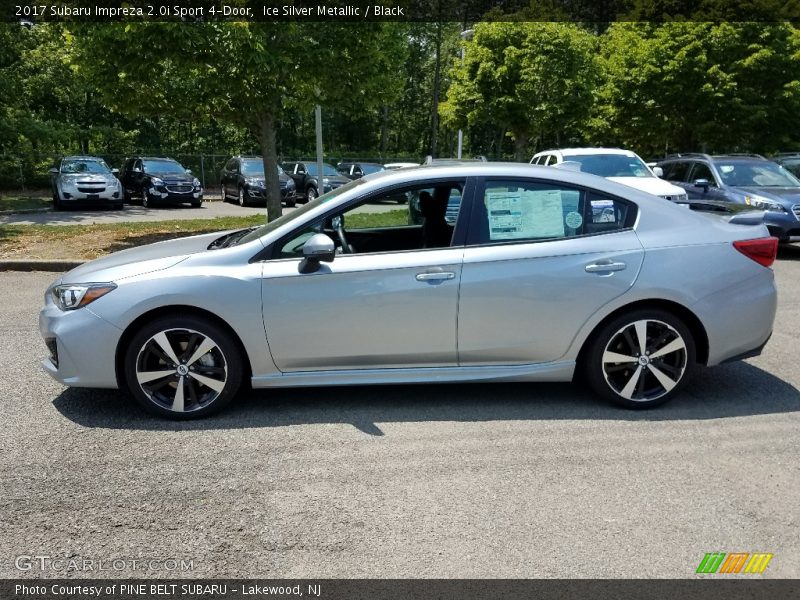 Ice Silver Metallic / Black 2017 Subaru Impreza 2.0i Sport 4-Door