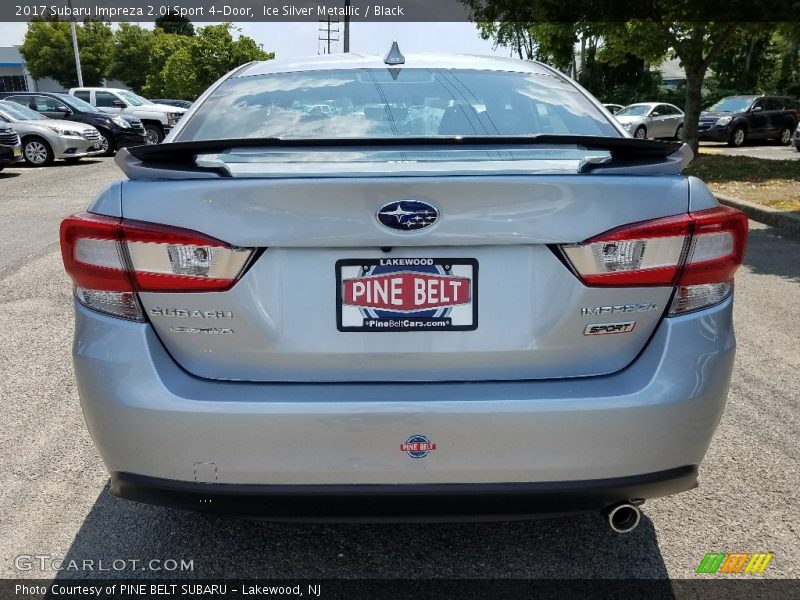 Ice Silver Metallic / Black 2017 Subaru Impreza 2.0i Sport 4-Door