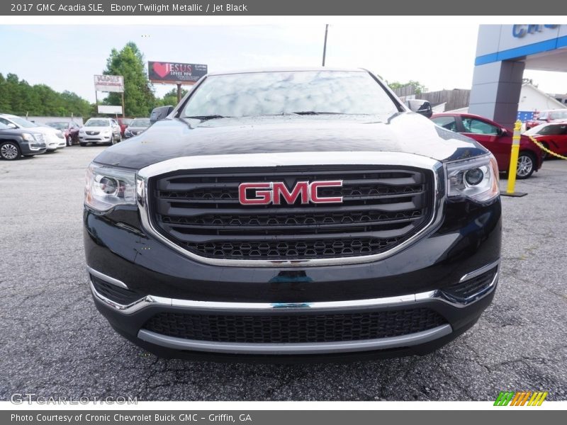 Ebony Twilight Metallic / Jet Black 2017 GMC Acadia SLE