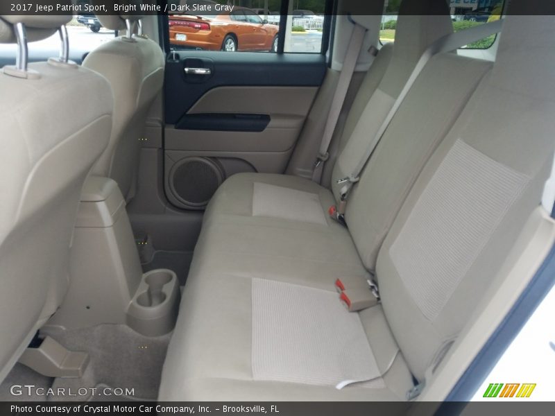 Bright White / Dark Slate Gray 2017 Jeep Patriot Sport
