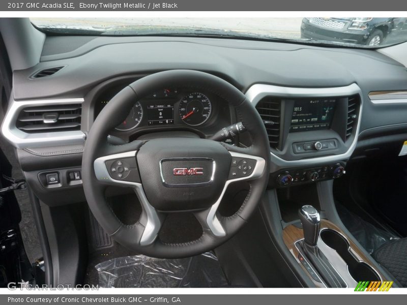 Ebony Twilight Metallic / Jet Black 2017 GMC Acadia SLE