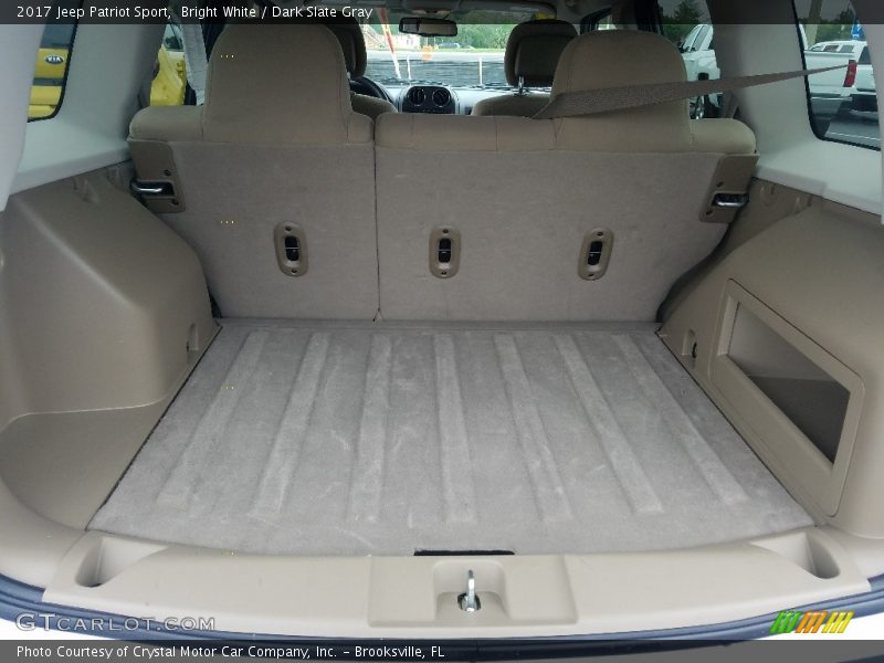 Bright White / Dark Slate Gray 2017 Jeep Patriot Sport
