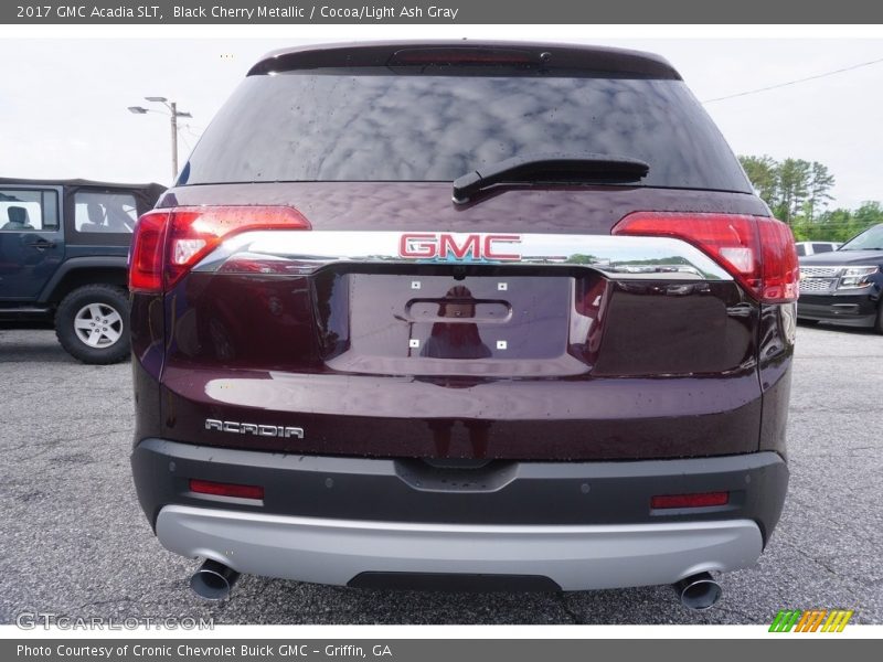 Black Cherry Metallic / Cocoa/Light Ash Gray 2017 GMC Acadia SLT