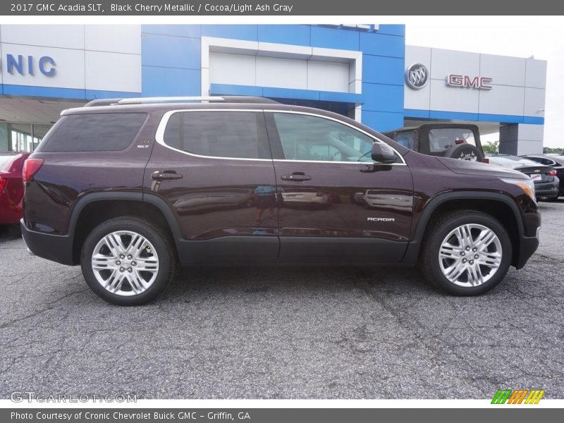 Black Cherry Metallic / Cocoa/Light Ash Gray 2017 GMC Acadia SLT