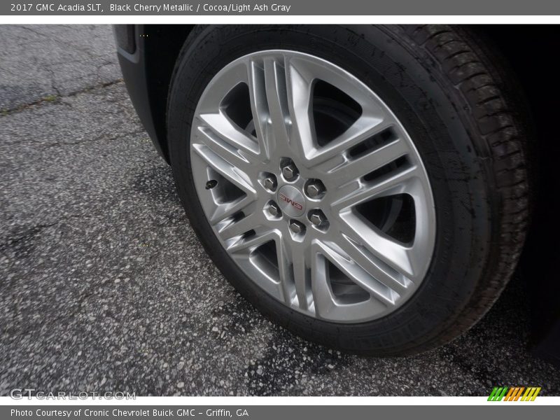 Black Cherry Metallic / Cocoa/Light Ash Gray 2017 GMC Acadia SLT