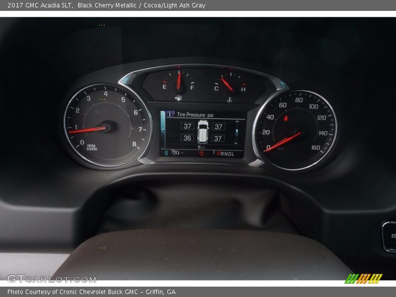 Black Cherry Metallic / Cocoa/Light Ash Gray 2017 GMC Acadia SLT