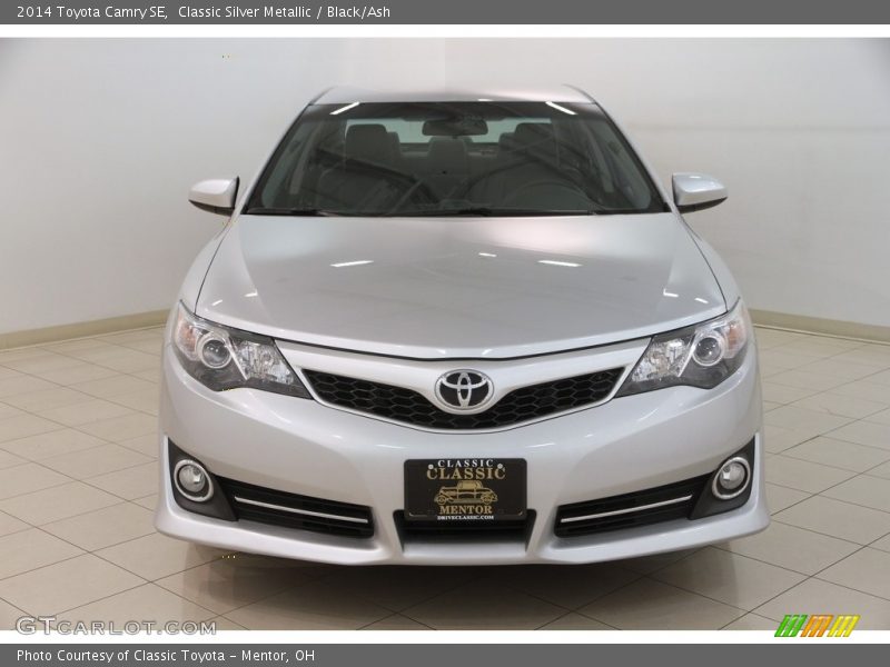 Classic Silver Metallic / Black/Ash 2014 Toyota Camry SE