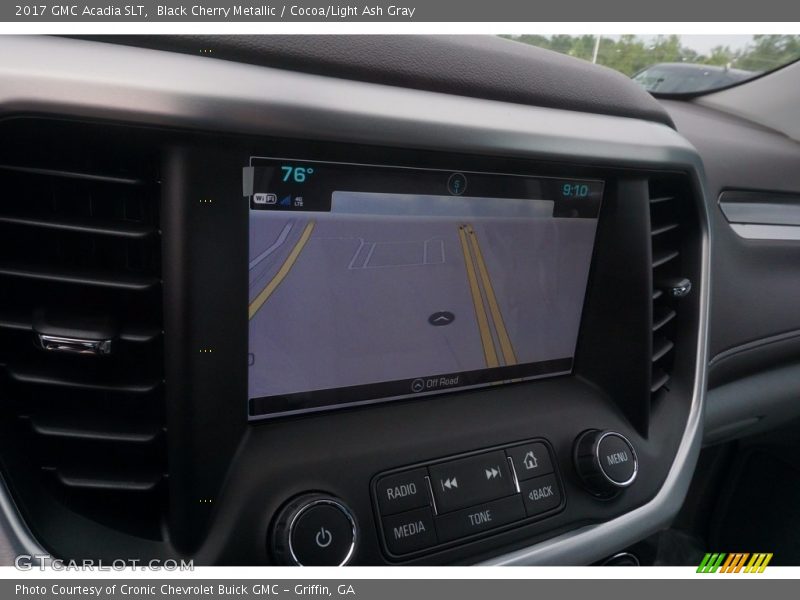 Black Cherry Metallic / Cocoa/Light Ash Gray 2017 GMC Acadia SLT